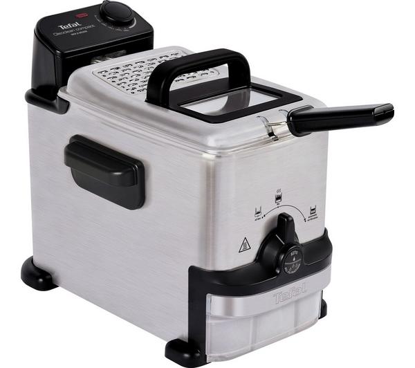 TEFAL Oleoclean Compact FR701640 Deep Fryer - Stainless Steel & Black