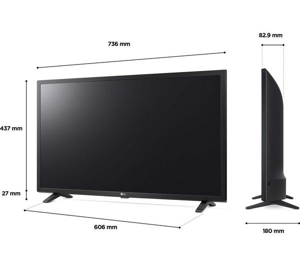 LG 32" Smart HD Ready HDR LED TV- 32LQ630B6LA