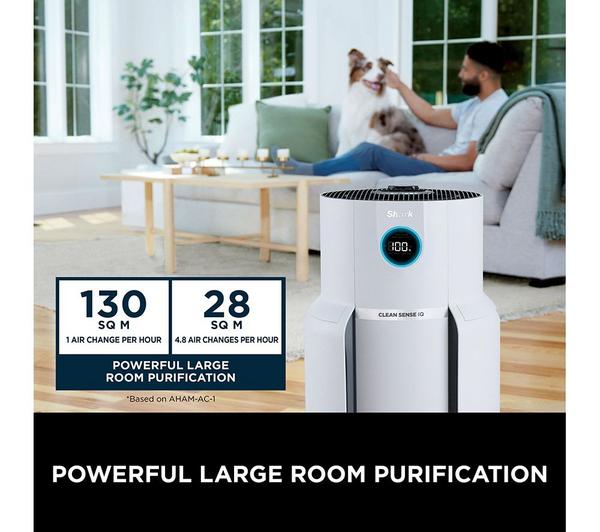 SHARK NeverChange5 MAX HP300UK Air Purifier - White