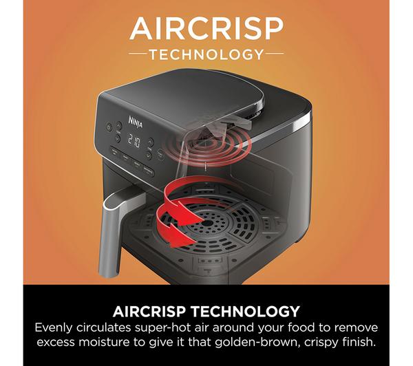 Ninja Pro AF140UK Air Fryer – 3.8L, 1550W, Black