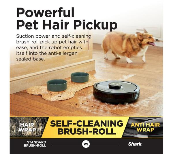 SHARK RV2620WDUK Matrix Plus 2-in-1 Robot Vacuum Cleaner - Black