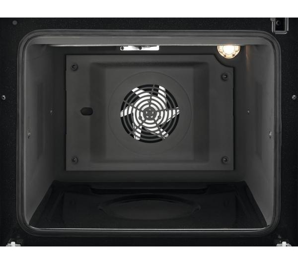 AEG 5000 SurroundCook CCX6540ACW 60cm Electric Cooker with Double Oven & 4-Zone Ceramic Hob – White – A Rated