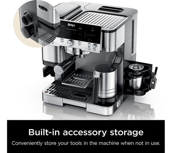Ninja Luxe Café Premier ES601UK Espresso Machine – Barista-Quality Coffee at Home