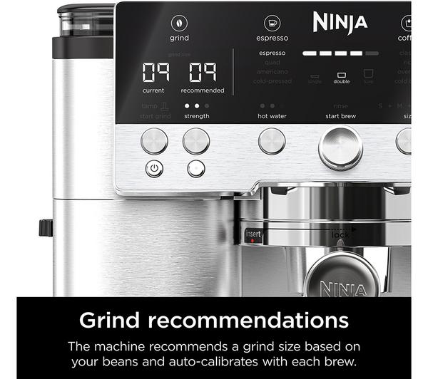 Ninja Luxe Café Premier ES601UK Espresso Machine – Barista-Quality Coffee at Home