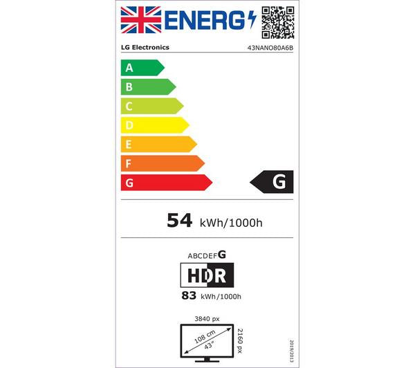 LG 65" NANO80 4K NanoCell AI HDR Smart TV (2025 Model) – 65NANO80A6B