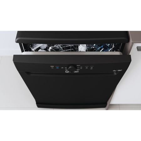 Indesit DFE1B19BUK 13 Place Freestanding Dishwasher - Black