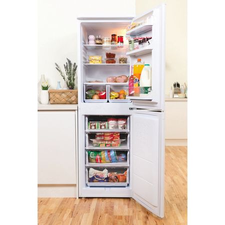 Indesit IBD5517W1 White 55Cm Fridge Freezer