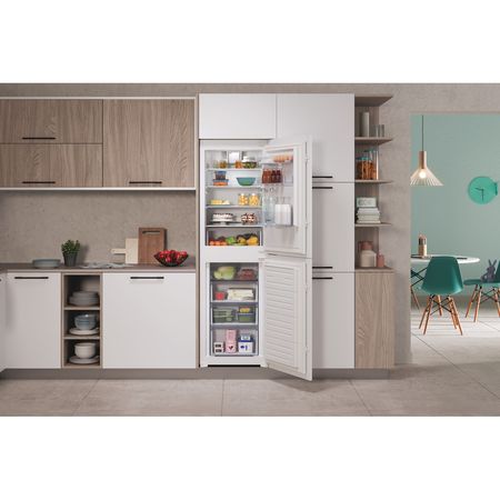 Indesit IBC185050F1 Built In Fridge Freezer: Frost Free 50 / 50