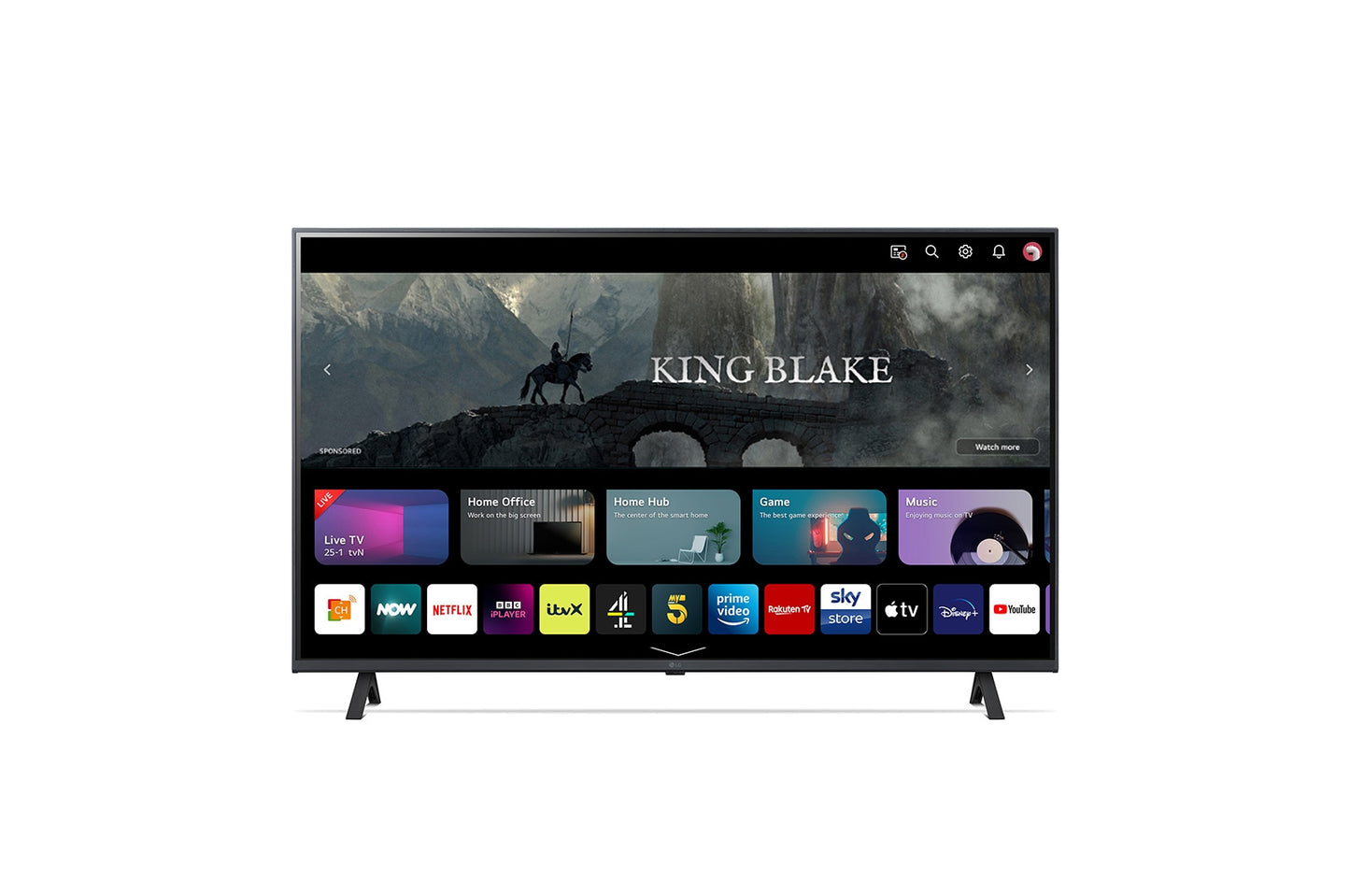 LG UR78 43" 4K Ultra HD Smart TV - 43UR78006LK