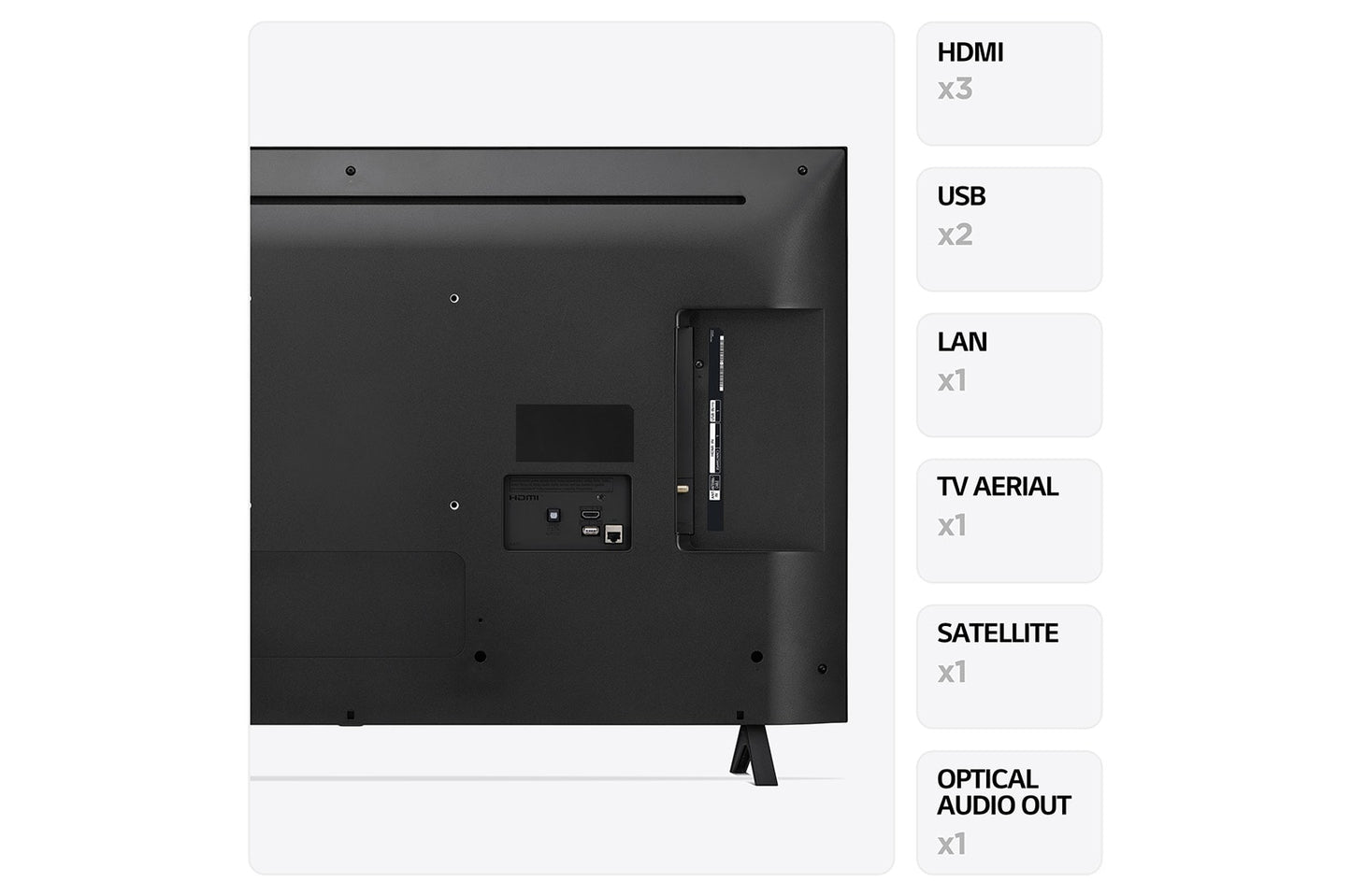 LG UR78 43" 4K Ultra HD Smart TV - 43UR78006LK