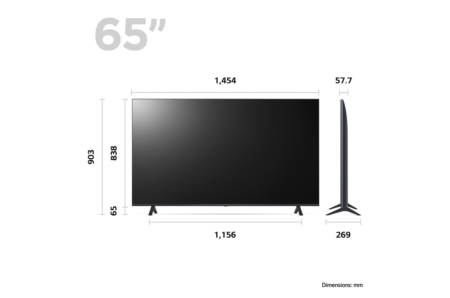 LG 55" 4K Ultra HD Smart TV - 55UR78006LK