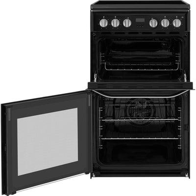 Hotpoint HD5V93CCB/UK 50cm Electric Cooker with Ceramic Hob - Black - A/B Rated