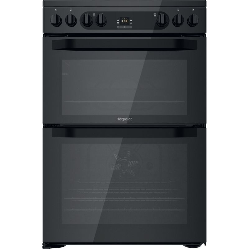 Hotpoint HDM67V92HCB 60cm Electric Ceramic Cooker - Black