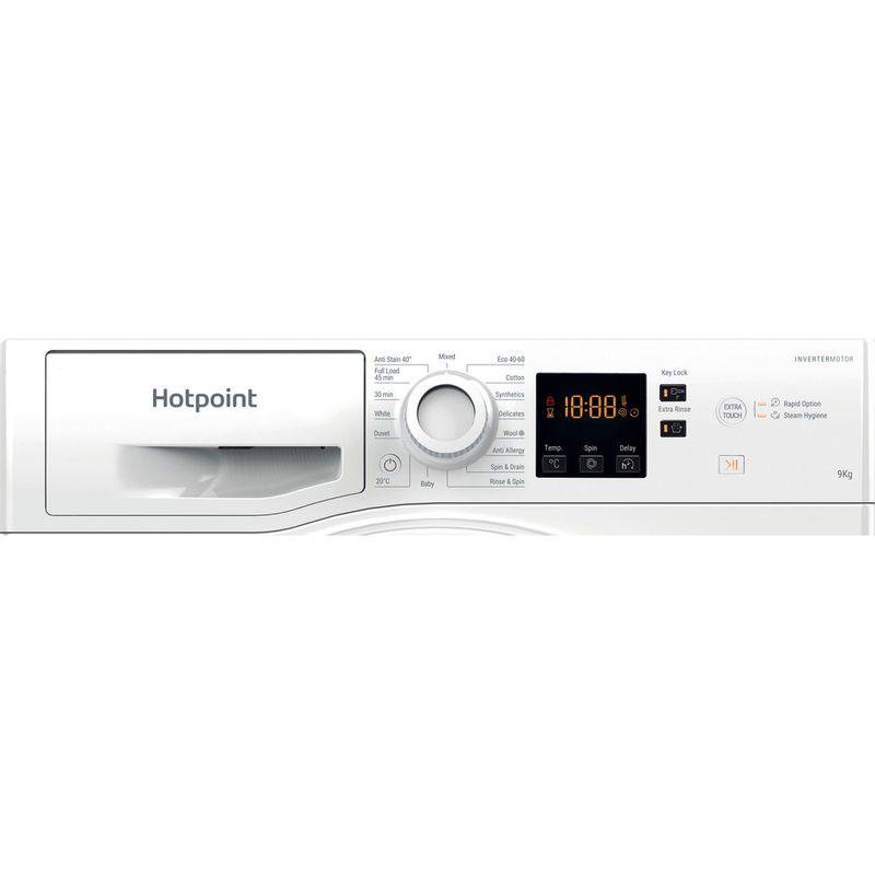 Hotpoint 1400 Spin 9kg Washing Machine - NSWF945CWUKN