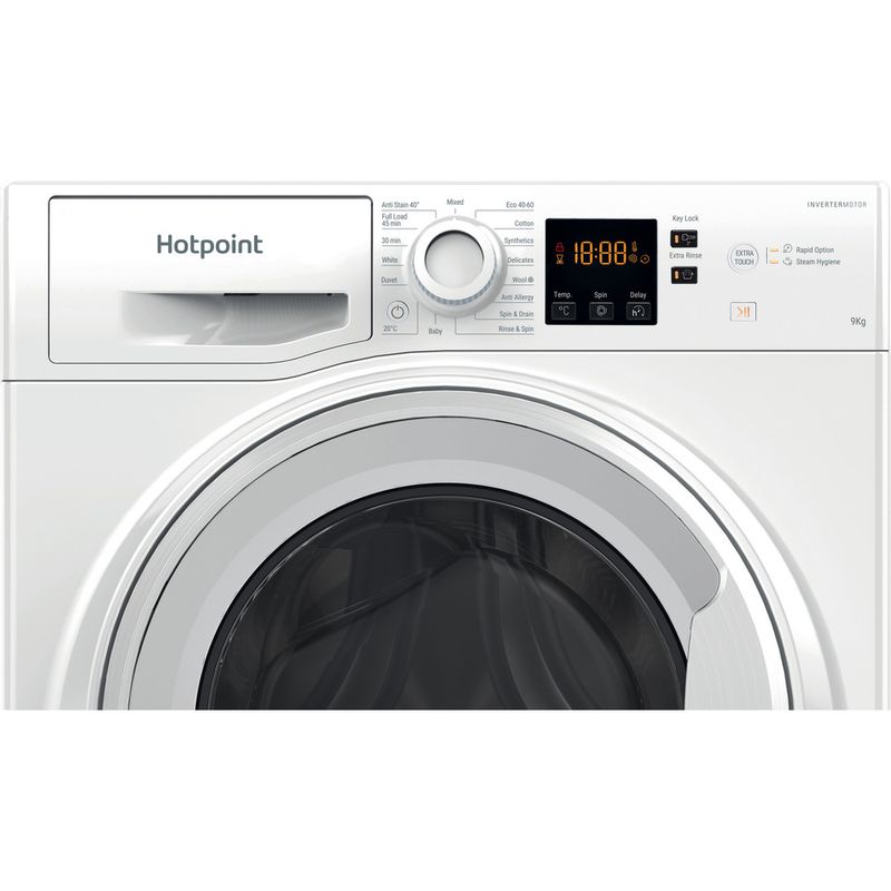 Hotpoint 1400 Spin 9kg Washing Machine - NSWF945CWUKN