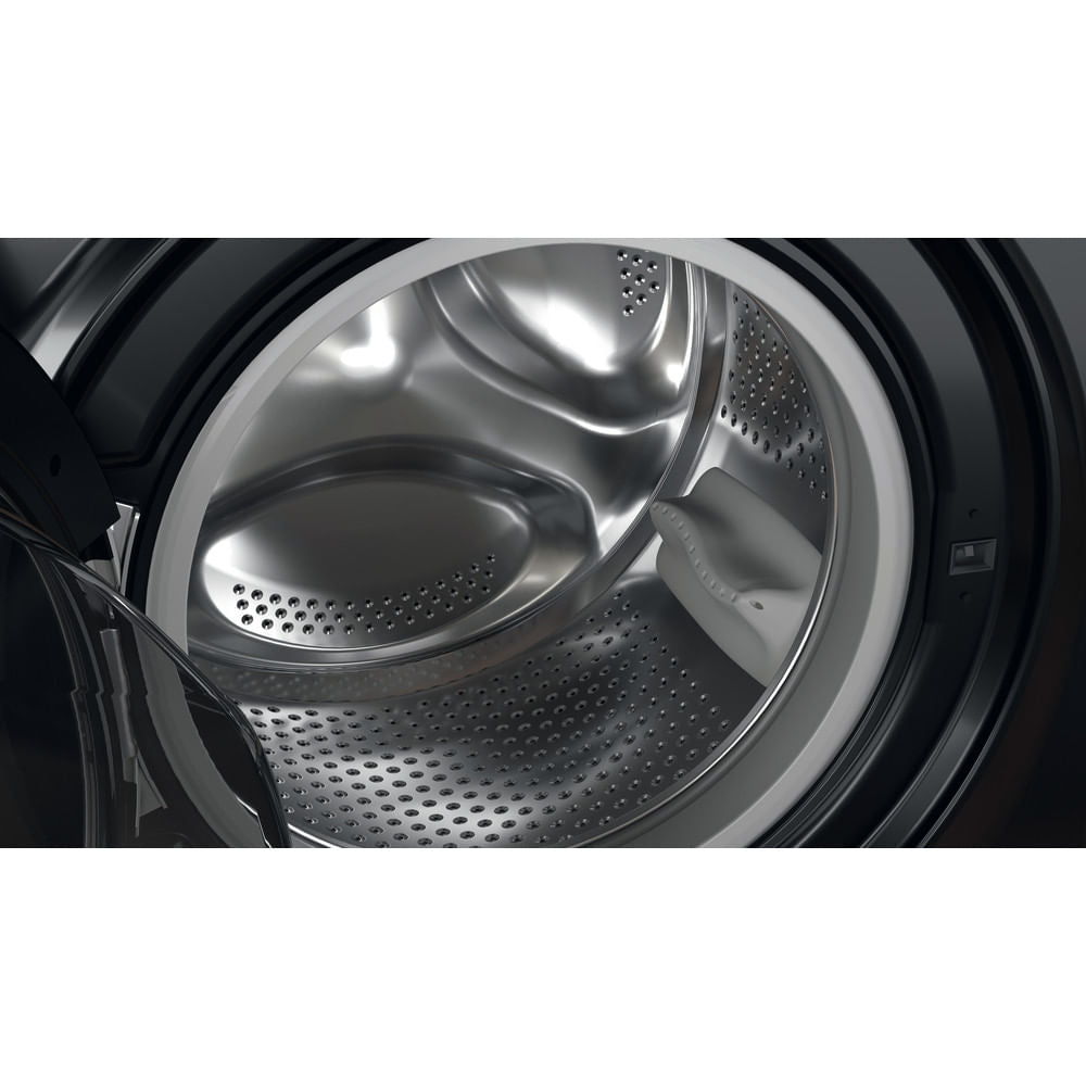Hotpoint NSWM864CBSUKN Freestanding 8kg 1600rpm Anti Stain Washing Machine in Black