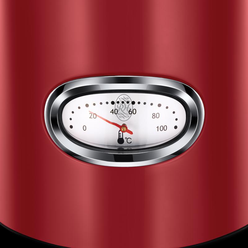 Russell Hobbs Retro 1.7L 2400W Kettle Red - 21670