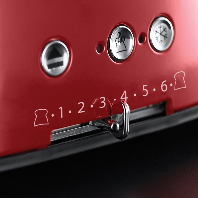 Russell Hobbs Retro 2400W 4 Slice Toaster- 21690