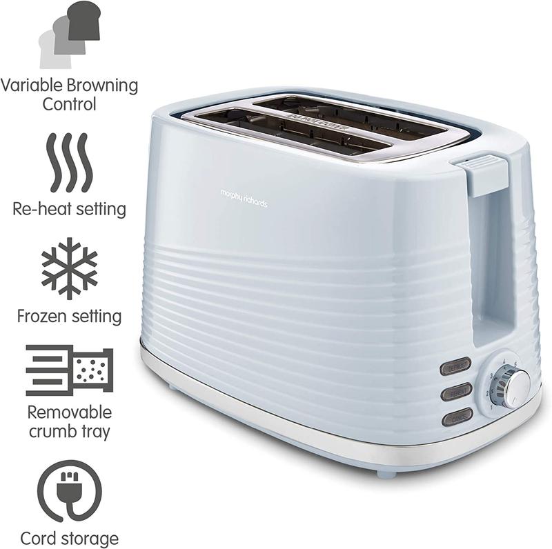 Morphy Richards Dune 2 Slice Toaster Blue