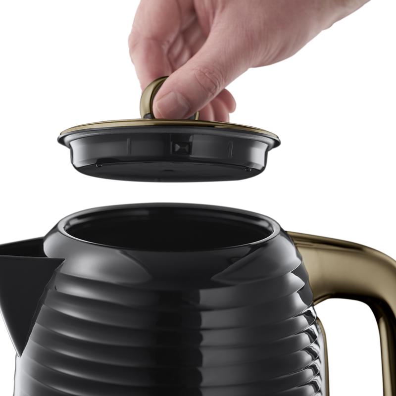 Inspire Brass Kettle Black