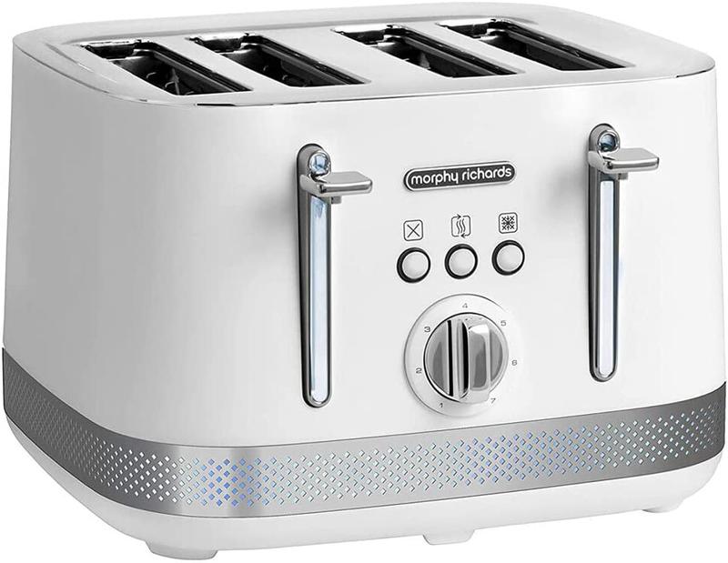 4 slice Toaster white