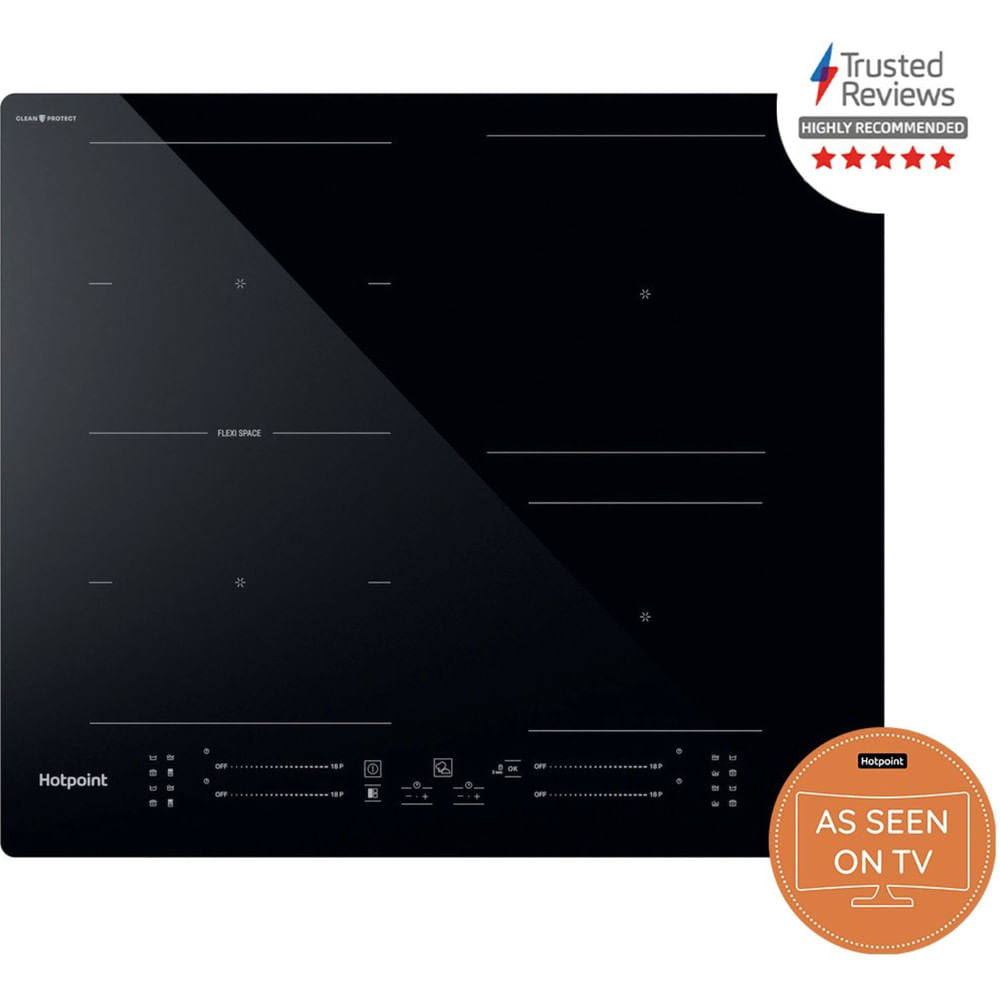 Hotpoint CleanProtect TS3560FCPNE 60cm Induction Hob - Black