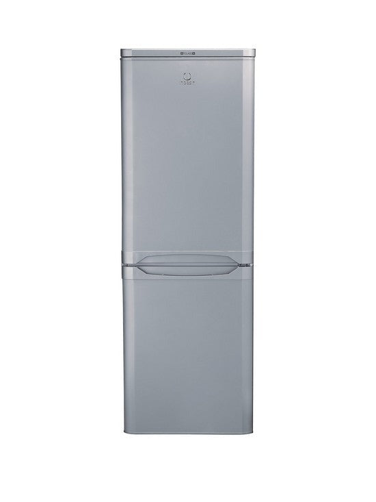 Indesit Silver 55Cm Static Fridge Freezer - IBD5515S1