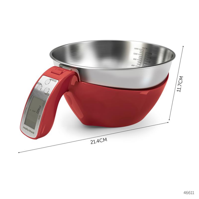Morphy Richards Jug Scale Red - 46611