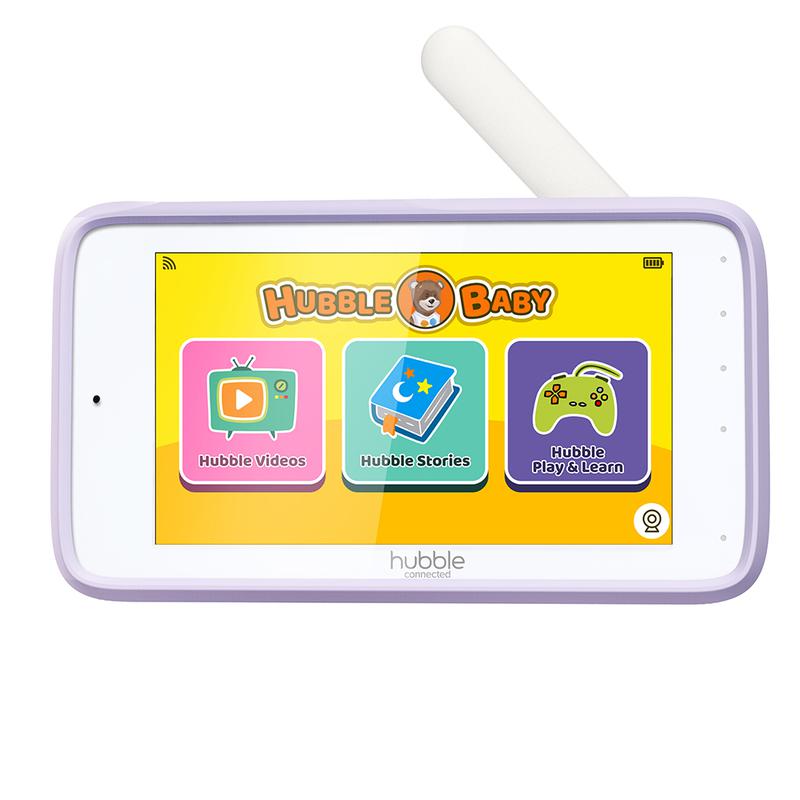 Hubble Nursery Pal Deluxe 5 Video Baby Monitor White