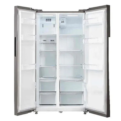 Midea 548L American Fridge Freezer – Stainless Steel, E Rated (MDRS710FGE02)