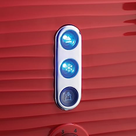 Russell Hobbs Inspire Red 4 Slice Toaster - 24382