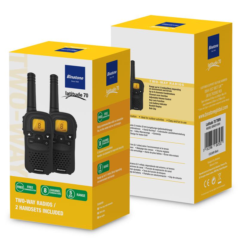 Latitude 70 PMR Twin Black