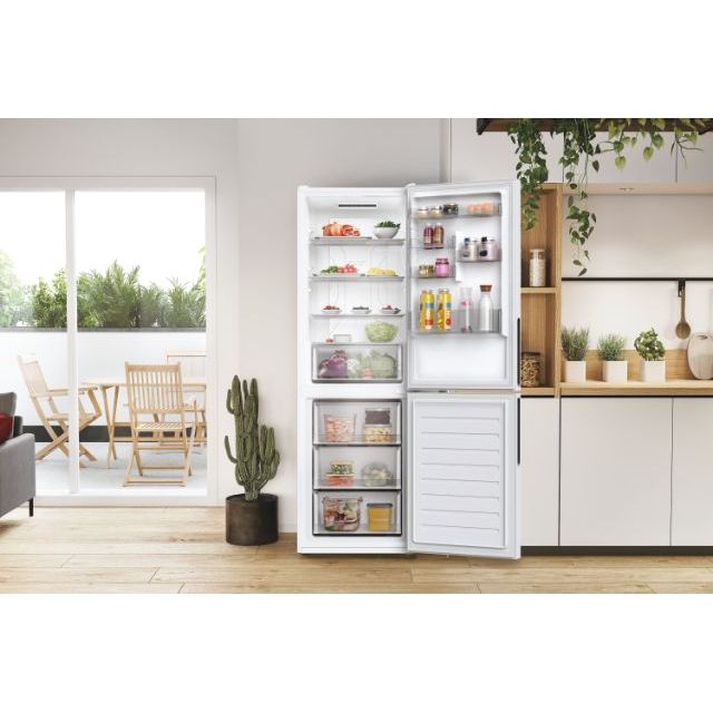 Hoover H-FRIDGE 500 HOCE4T618EWK Wifi Connected Total No Frost Fridge Freezer - White - E Rated