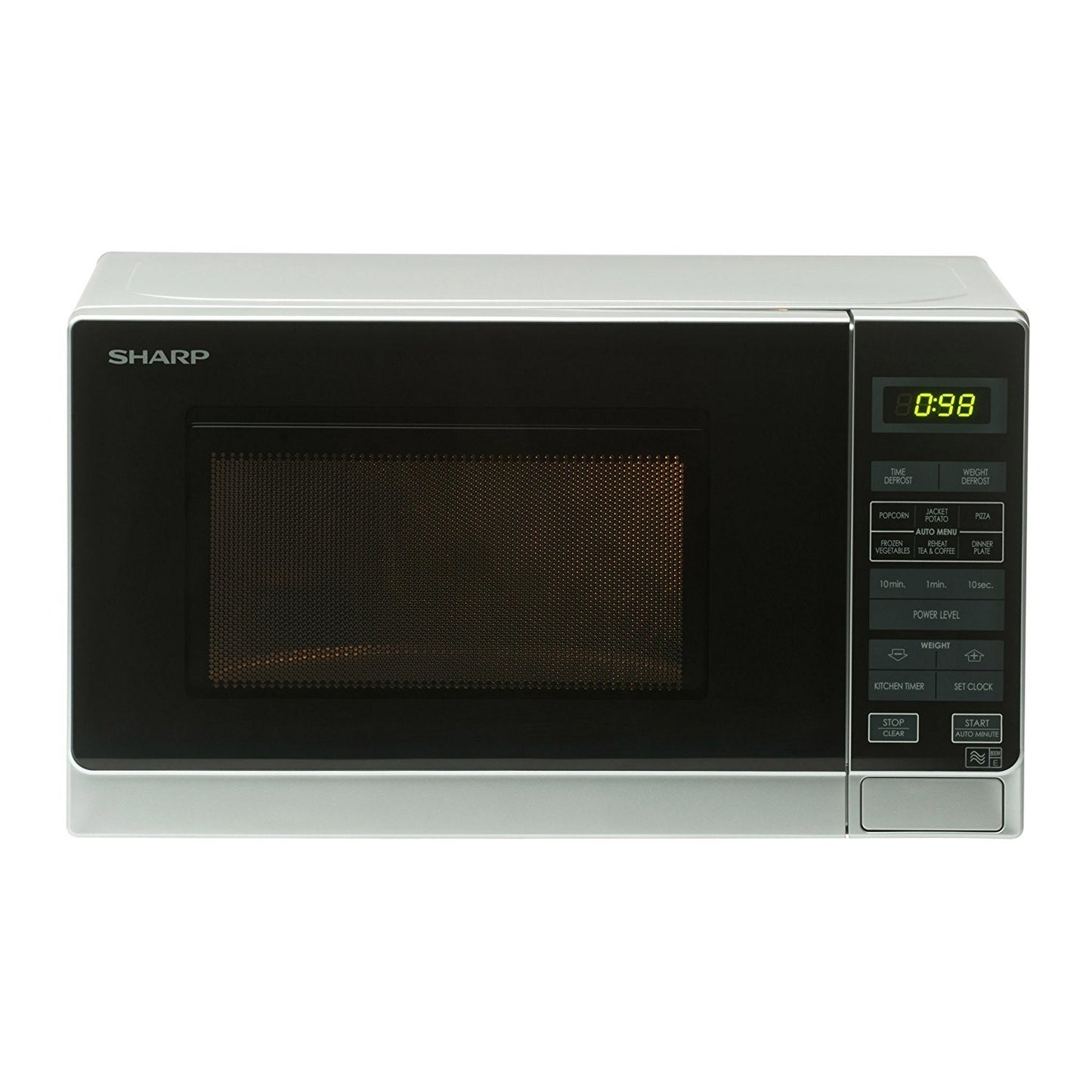 Sharp R272SLM Microwave 20 Litre - Silver