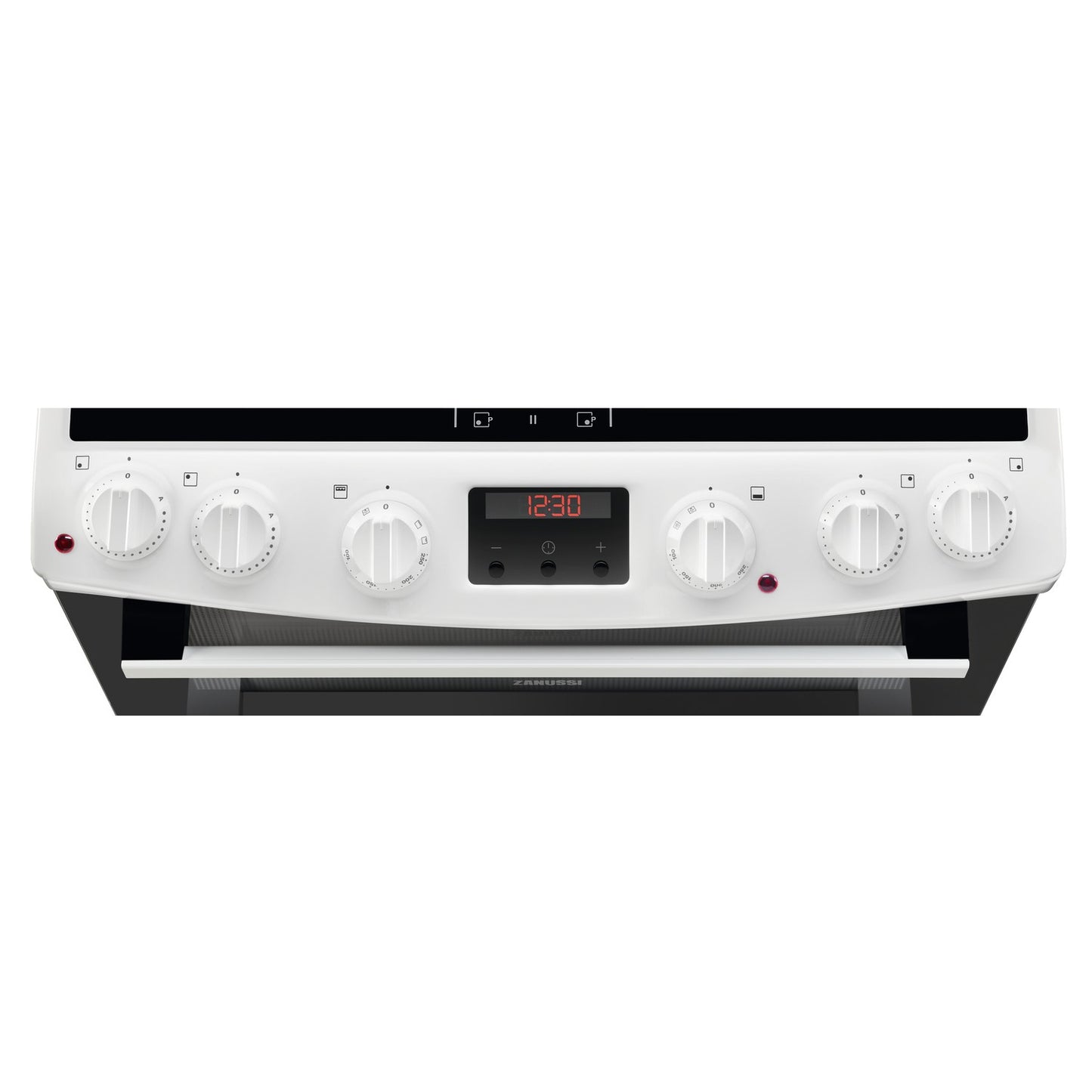 Zanussi Induction Electric Cooker With Double Oven - ZCI66250WA