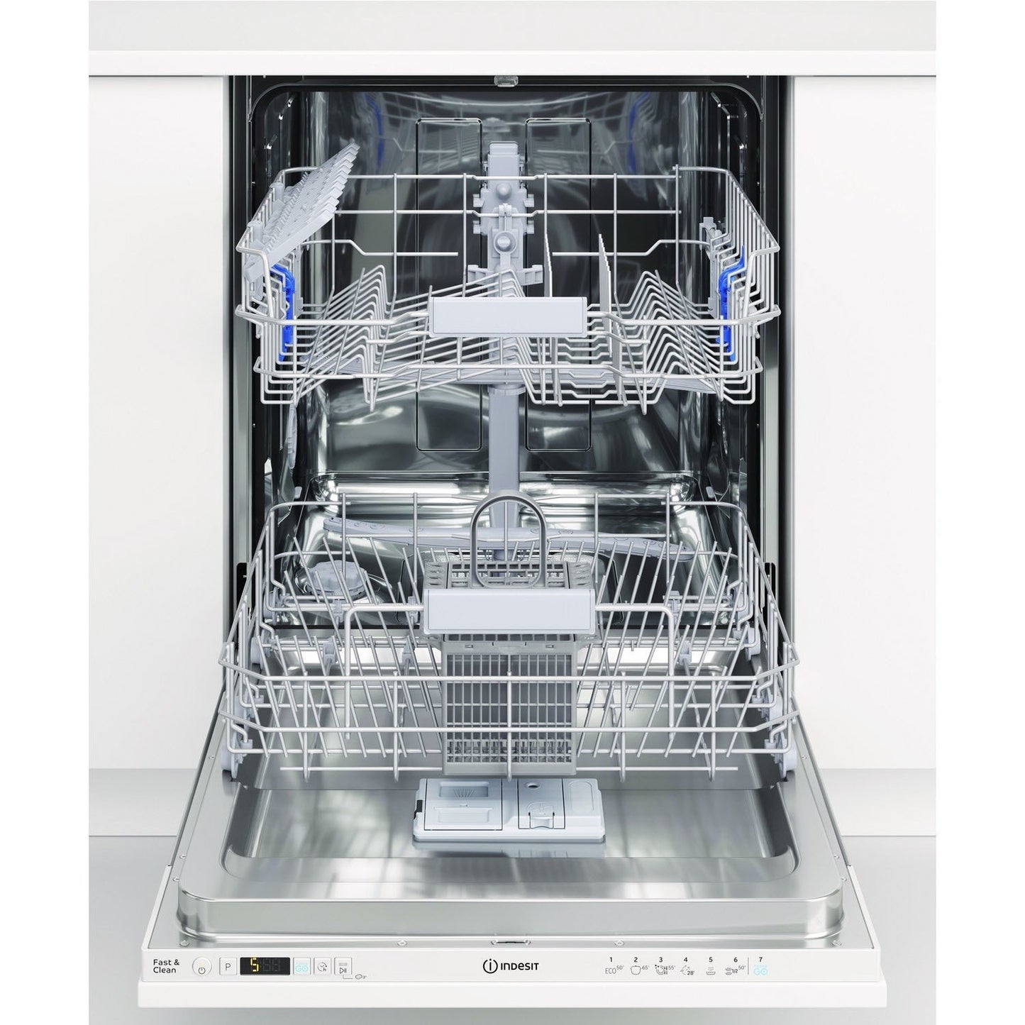 Indesit 13-Place Settings Fully Integrated Dishwasher - DIC3B16UK