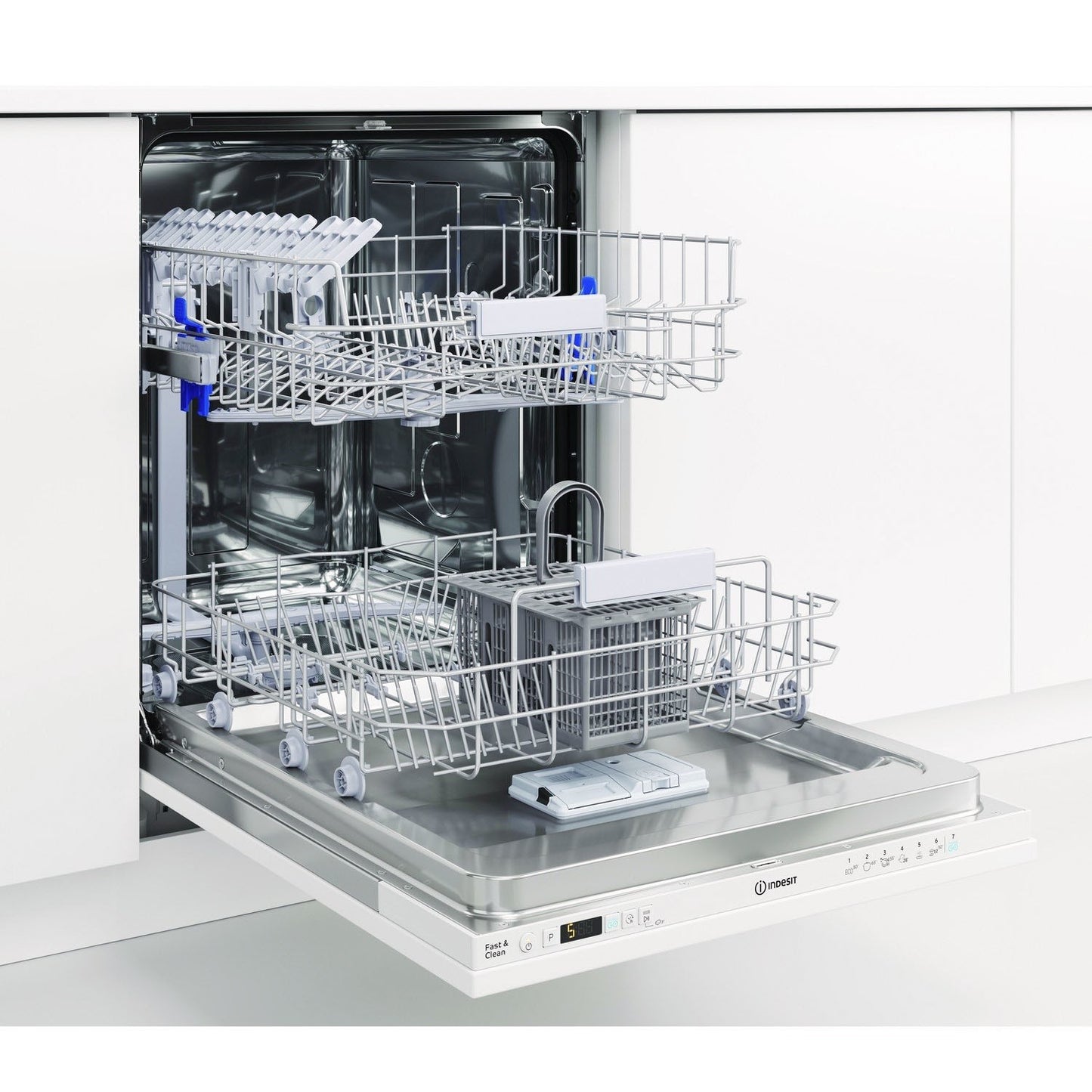 Indesit 13-Place Settings Fully Integrated Dishwasher - DIC3B16UK