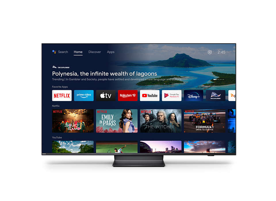 Philips 65" 4K UHD LED Android TV - 65PUS8897/12