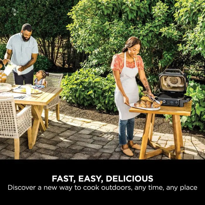Ninja Woodfire Electric BBQ Grill & Smoker OG701UK