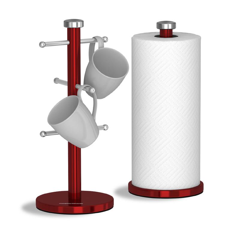Morphy Richards Accents Mug Tree Towel Pole Set