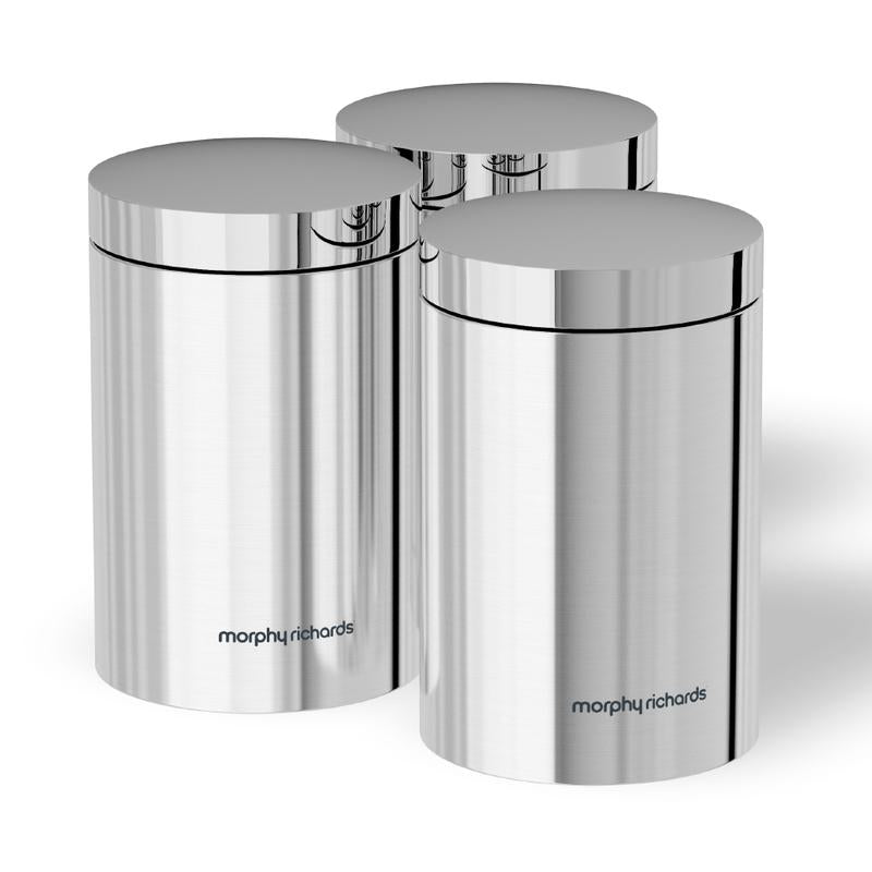 Morphy Richards Set of 3 Storage Canisters