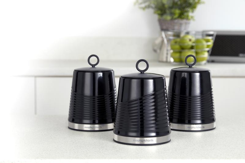 Morphy Richards Dune Set of 3 Canisters