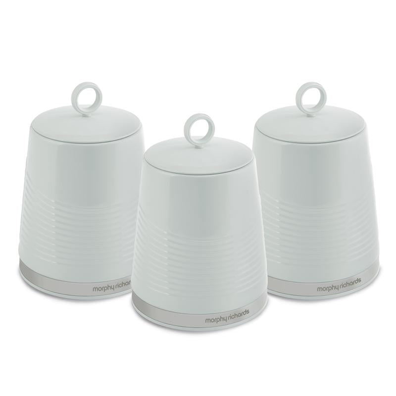 Morphy Richards Dune Set of 3 Canisters