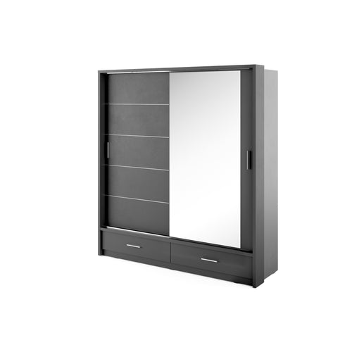 Alpha Small Sliding Door Wardrobe 200cm