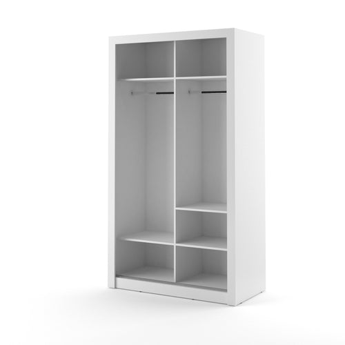 Denmark Small Sliding Door Wardrobe 120cm