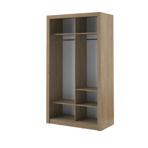 Denmark Small Sliding Door Wardrobe 120cm