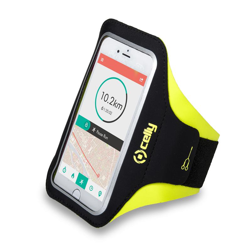 Celly Armband 6.5inch Yellow