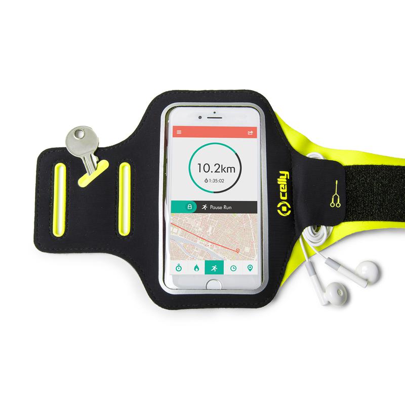 Celly Armband 6.5inch Yellow