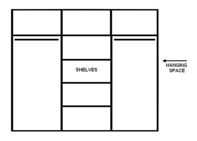 Boston Sliding Door Wardrobe 250cm