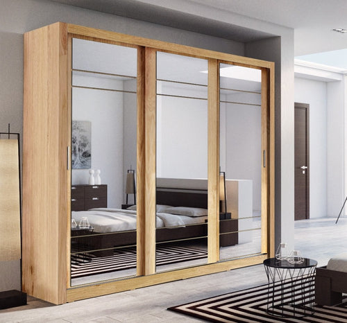 Boston Sliding Door Wardrobe 250cm